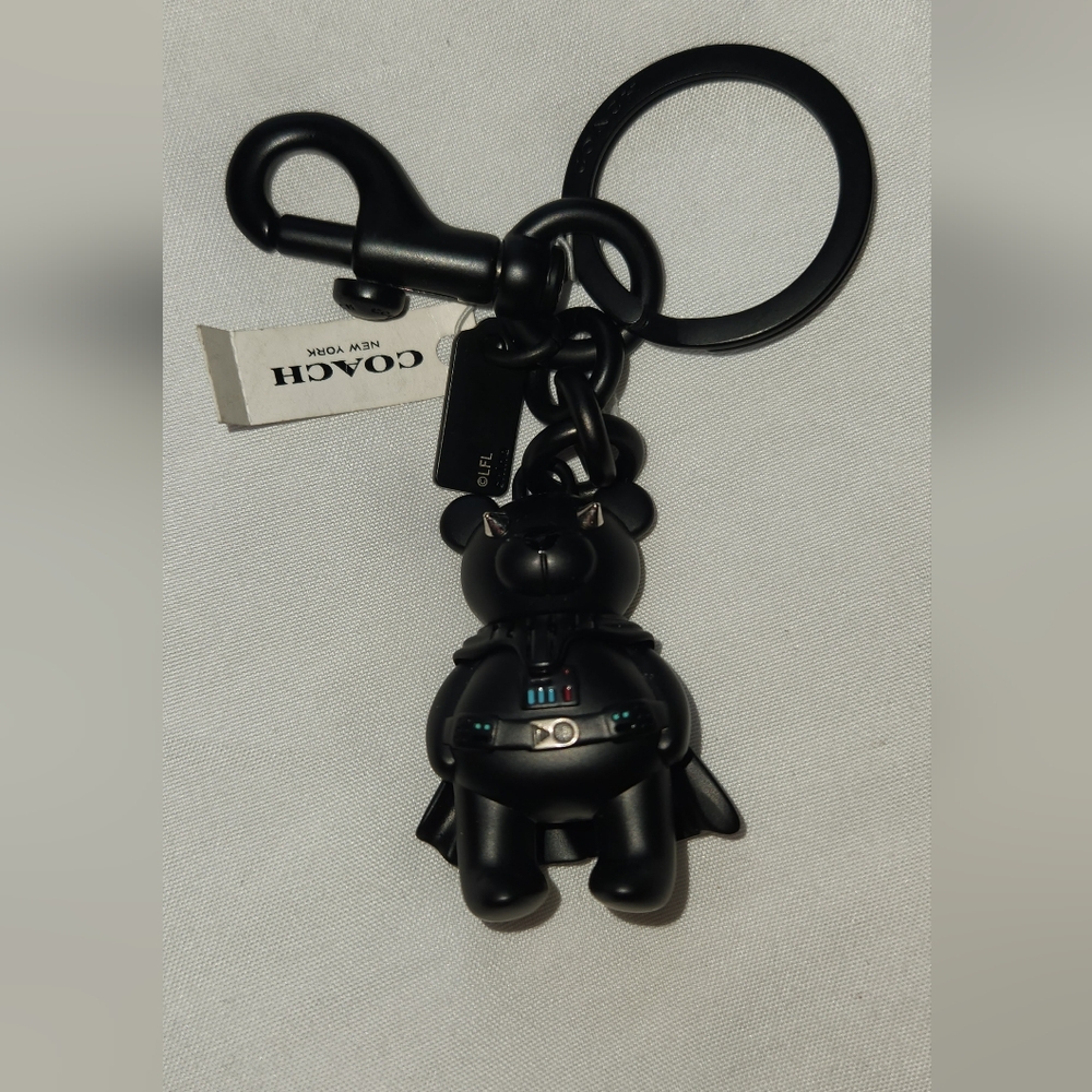 Coach Dark Vader Keychain Charm